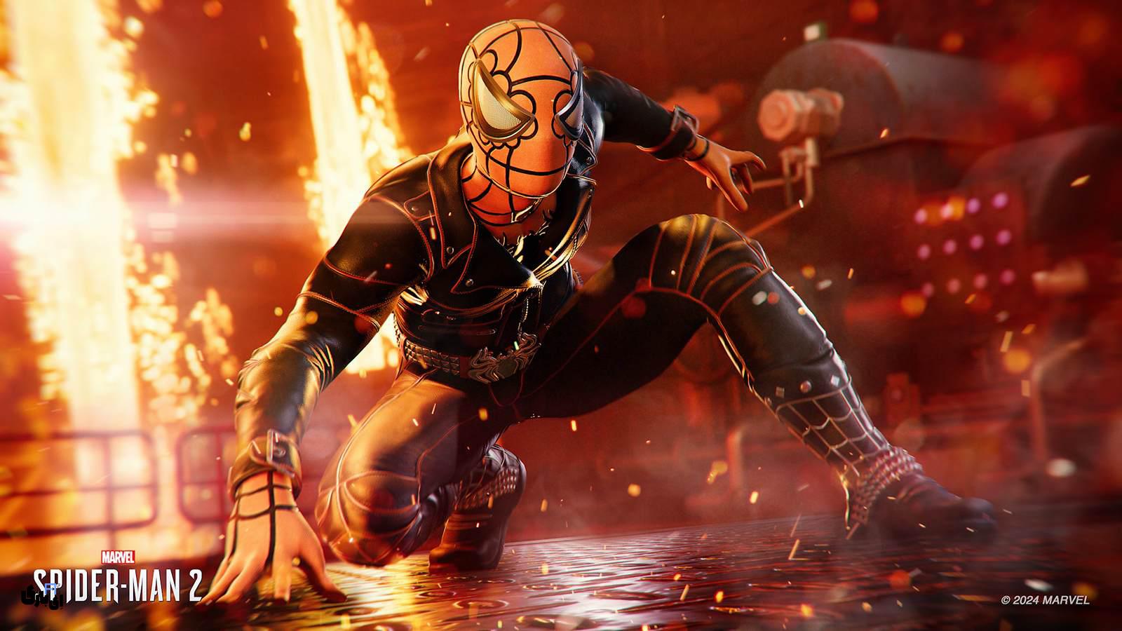 آیا طراحی لباس های جدید بازی Marvel's Spider Man 2 با هوش مصنوعی انجام شده است؟ 12 marvel’s spider man 2