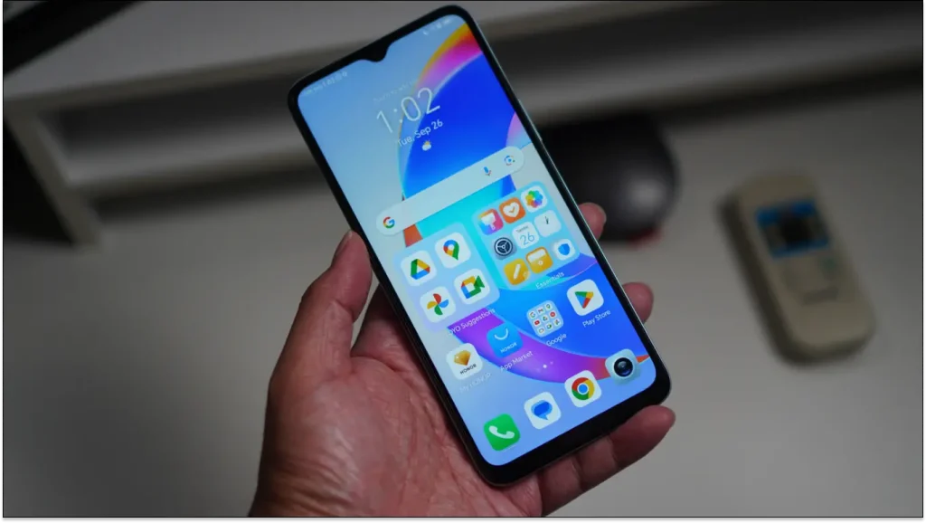 Honor X5 Plus : گوشی اقتصادی با امکانات مناسب و قیمتی مقرون به صرفه 5 صفحه نمایش گوشی Honor X5 Plus :