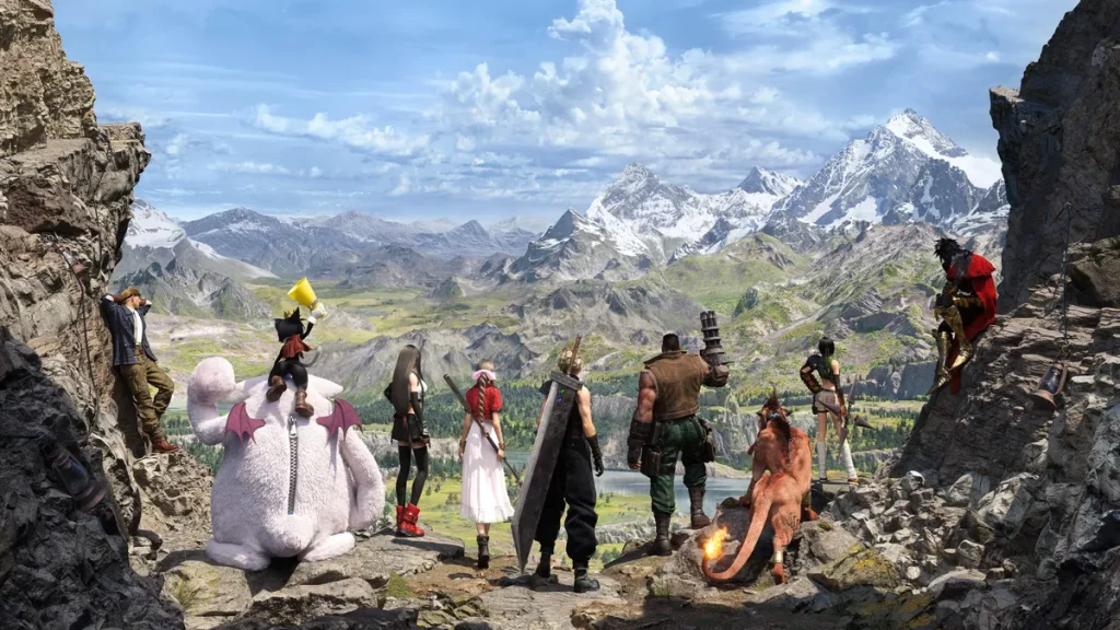 Final Fantasy 7 Rebirth friends