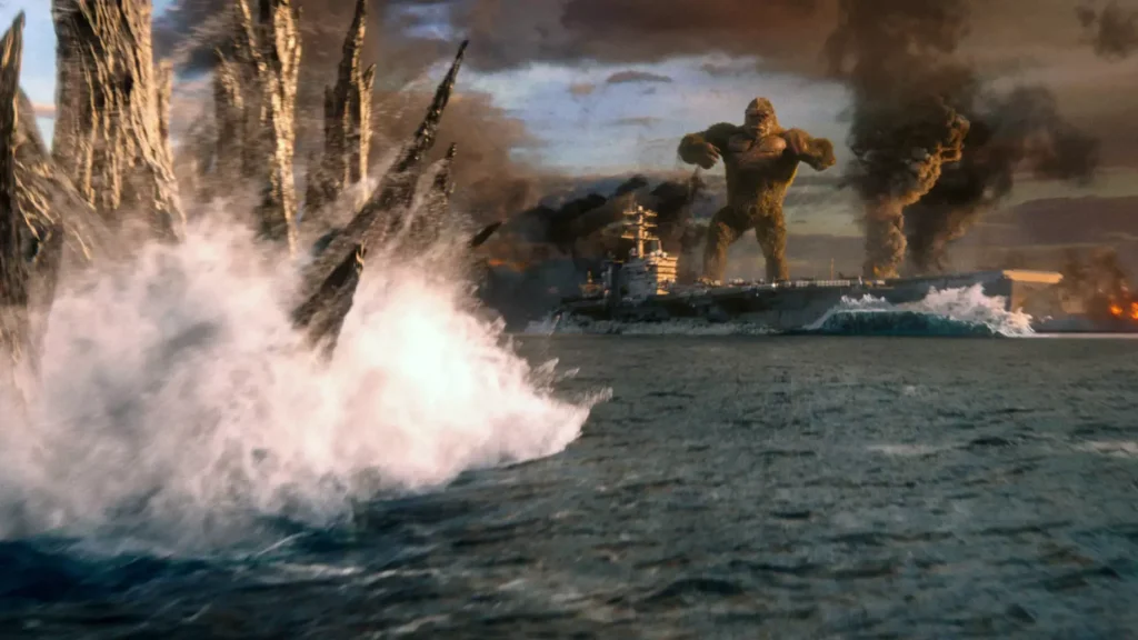 Godzilla vs. Kong: نبردی حماسی در دنیایی از هیولاها 1 godzilla vs kong first fight