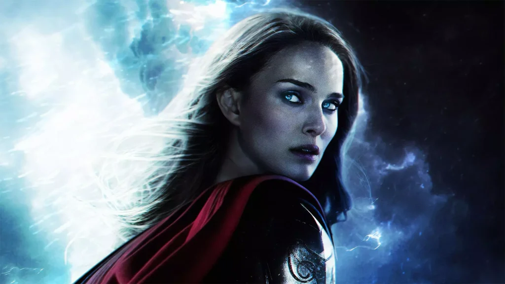 بازگشت قدرتمندانه ناتالی پورتمن به دنیای مارول در thor 5 1 thor love and thunder 2021 jane foster fan art