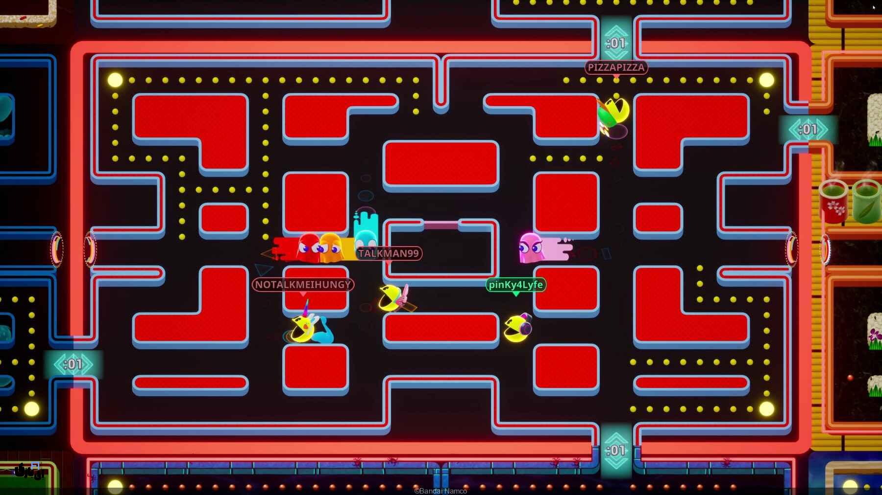 PAC MAN Mega Tunnel Battle: نبردی جذاب در تونل هایی بزرگ و پیچ در پیچ 3 PAC MAN بازی انلاین