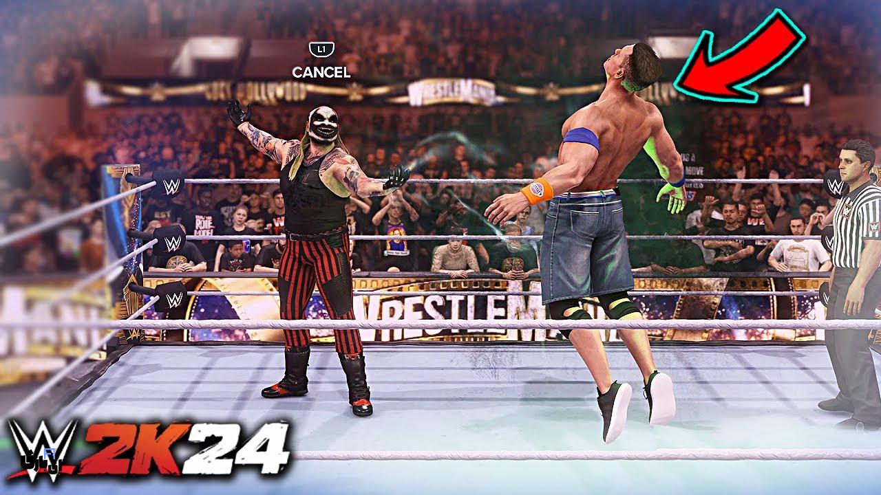 WWE 2K24: بهترین بازی چند نفره مبازه ای 2 WWE 2K24 تجربه کشتی کج
