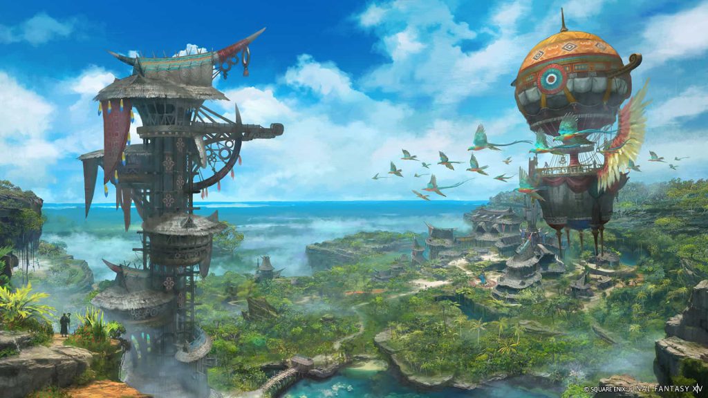 جهان جدید، ماجراجویی جدید: بررسی Final Fantasy XIV: Dawntrail 4 Final Fantasy XIV Dawntrail Artwork 005