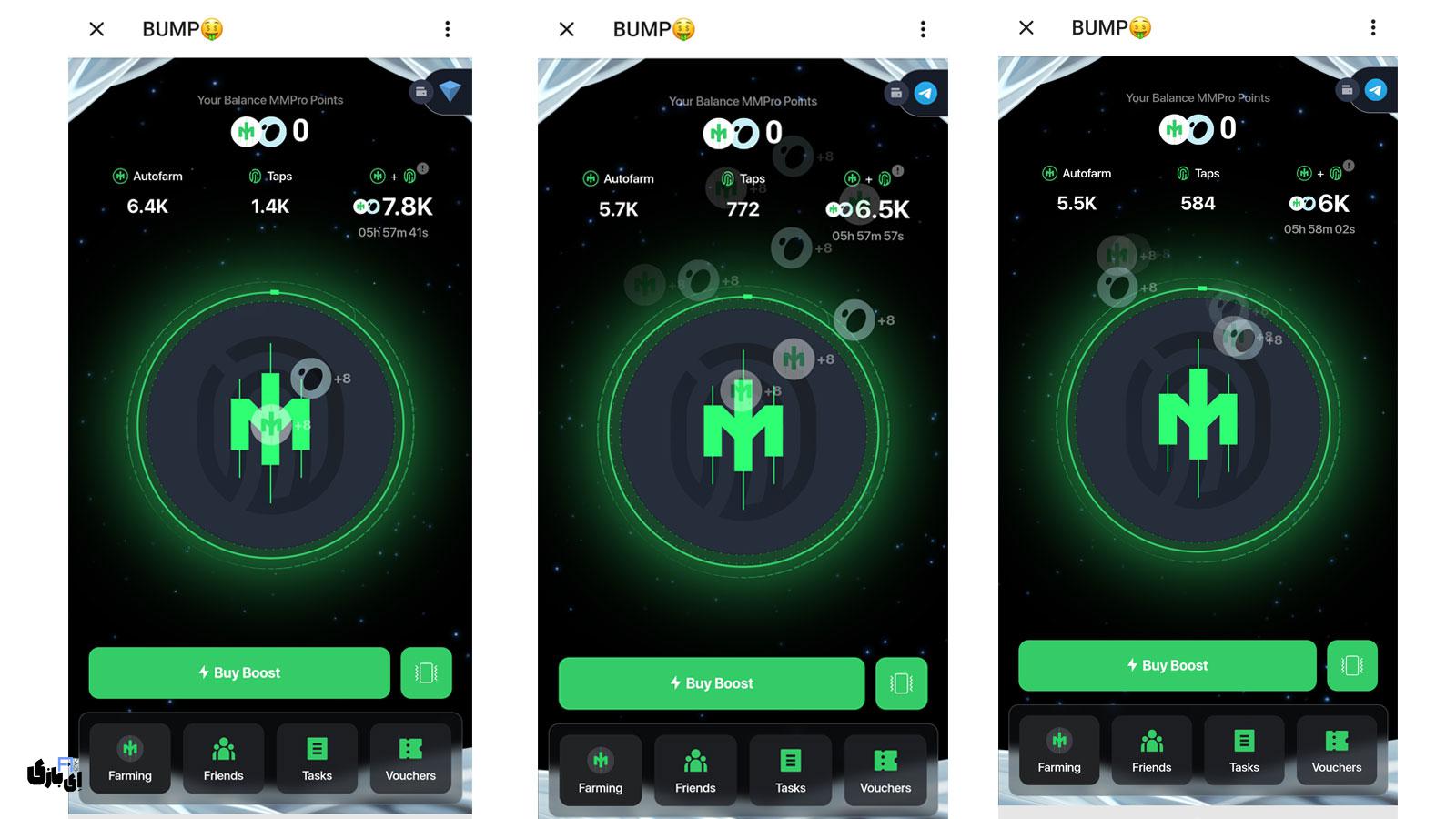 بامپ (BUMP) ، جدیدترین بازی تلگرامی که نباید از دست بدهید! 4 راهنمای شروع بازی بامپ