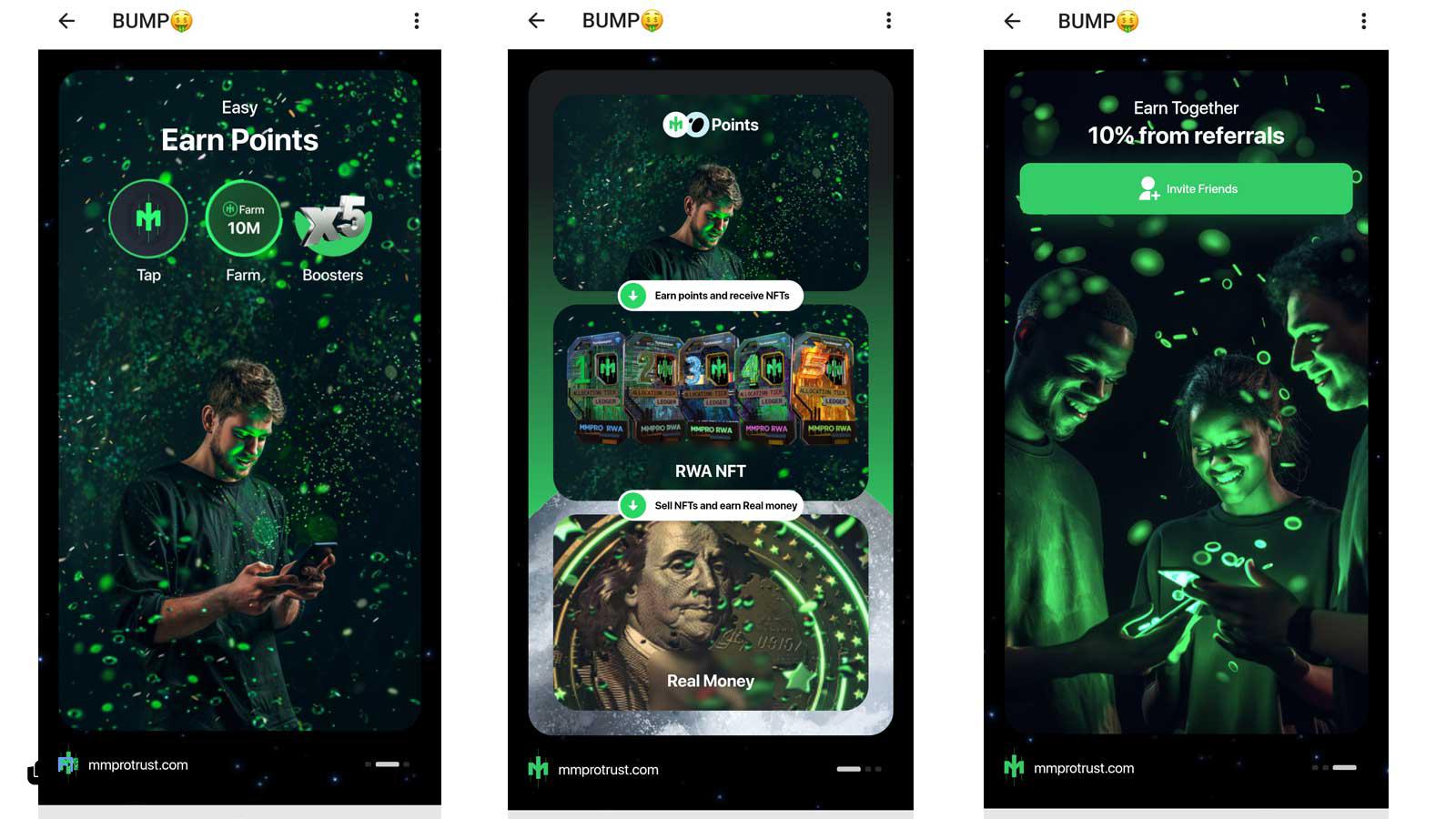 بامپ (BUMP) ، جدیدترین بازی تلگرامی که نباید از دست بدهید! 6 راهنمایی بخش Friends بازی بامپ (BUMP)