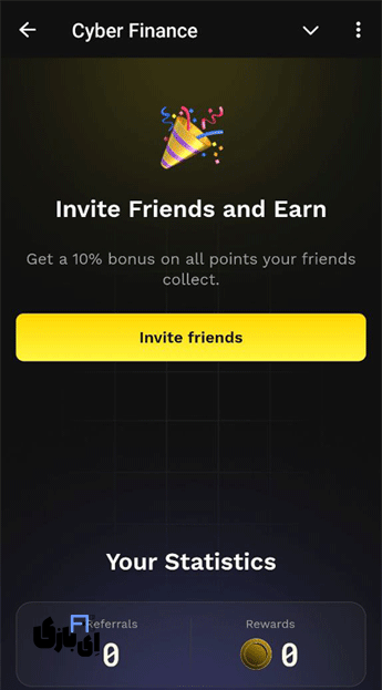 ایردراپ سایبر فایننس (Cyber Finance) و دریافت توکن رایگان: CFI فرصتی طلایی برای کسب درآمد! 4 Friends INVITE