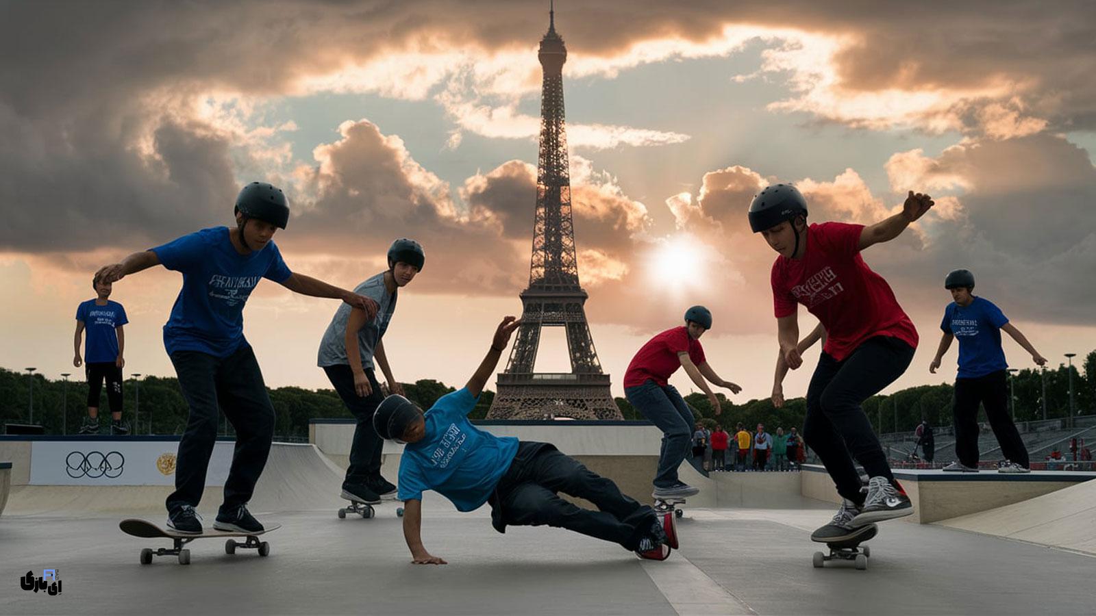 مدال طلای اسکیتبوردینگ در بازیهای المپیک (Skateboarding Olympics) بر گردن دختر نوجوان ژاپنی 1 ورزشهای خیابانی به المپیک آمدند-اسکیت بوردینگ در بازیهای المپیک (Skateboarding Olympics)
