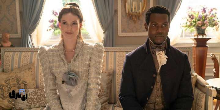 سن شخصیت های سریال بریجرتون. حدس شما چیست؟ 9 francesca bridgerton sitting next to john stirling in bridgerton 1