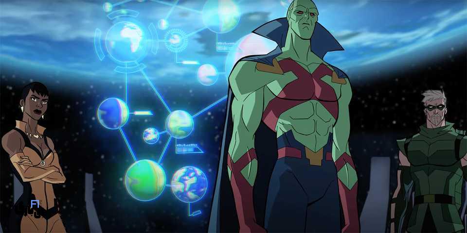 10 ابرقهرمان که فیلم و سریال مستقل ندارند! 9 green lantern beware my power martian manhunter