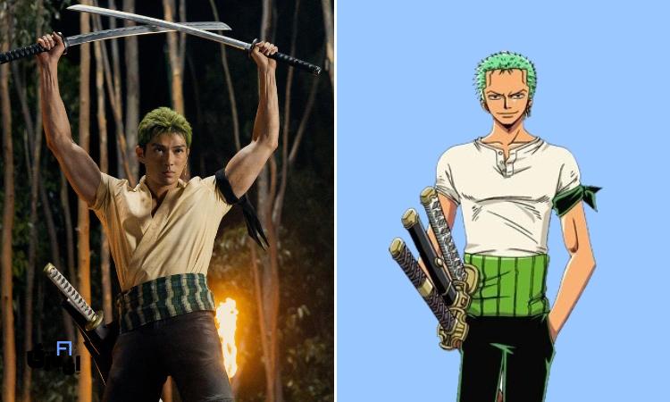 بدن ورزیده Zoro برای فصل 2 لایو اکشن One Piece 2 Zoro