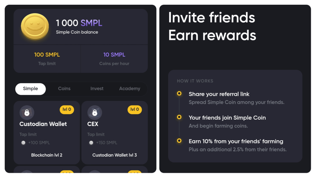 آموزش ربات سیمپل تپ، simple tap بهترین جایگزین همستر کامبت 2 آموزش ربات تلگرام سیمپل تپ
