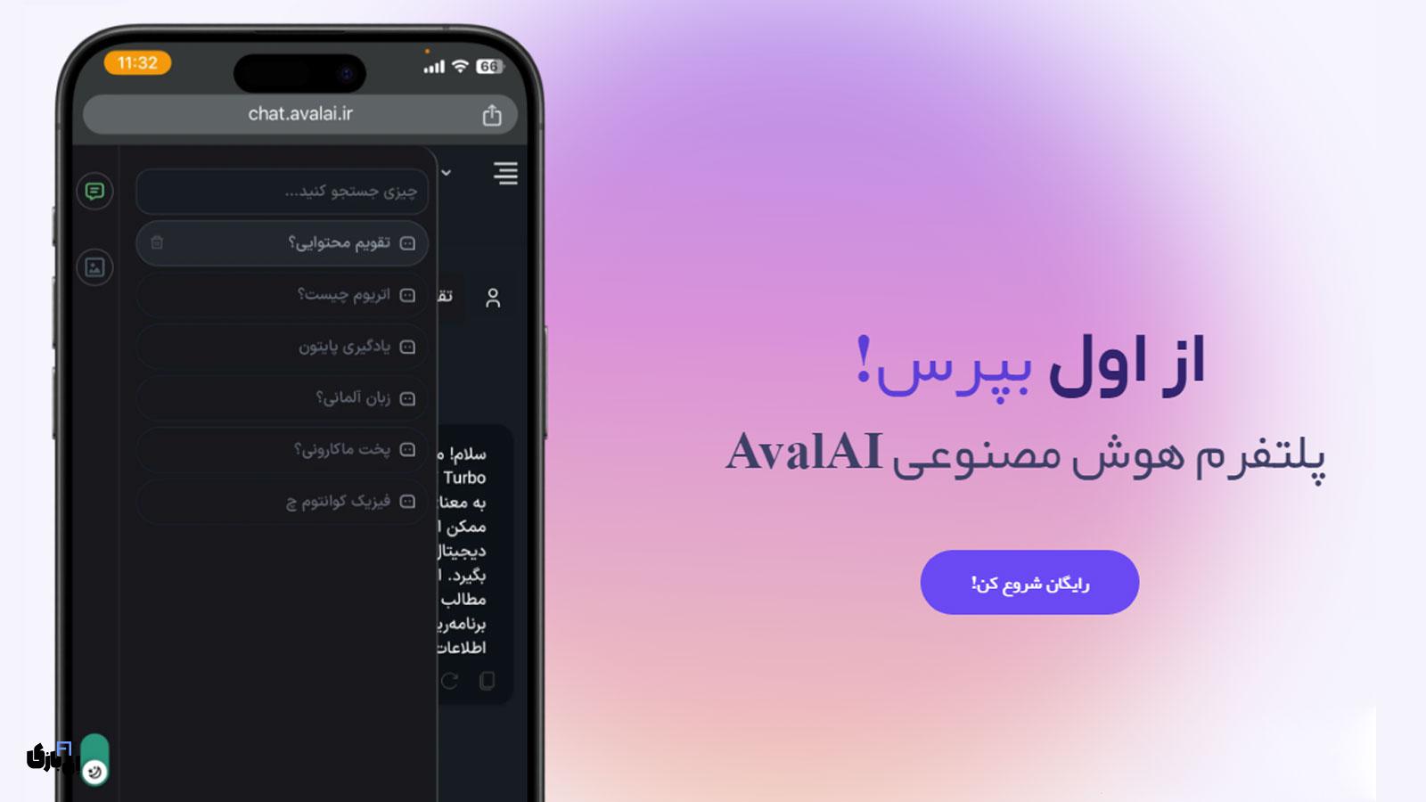 معرفی سایت های برتر هوش مصنوعی فارسی که باید بشناسید! 4 برترین سایت های برتر هوش مصنوعی فارسی- Aval AI