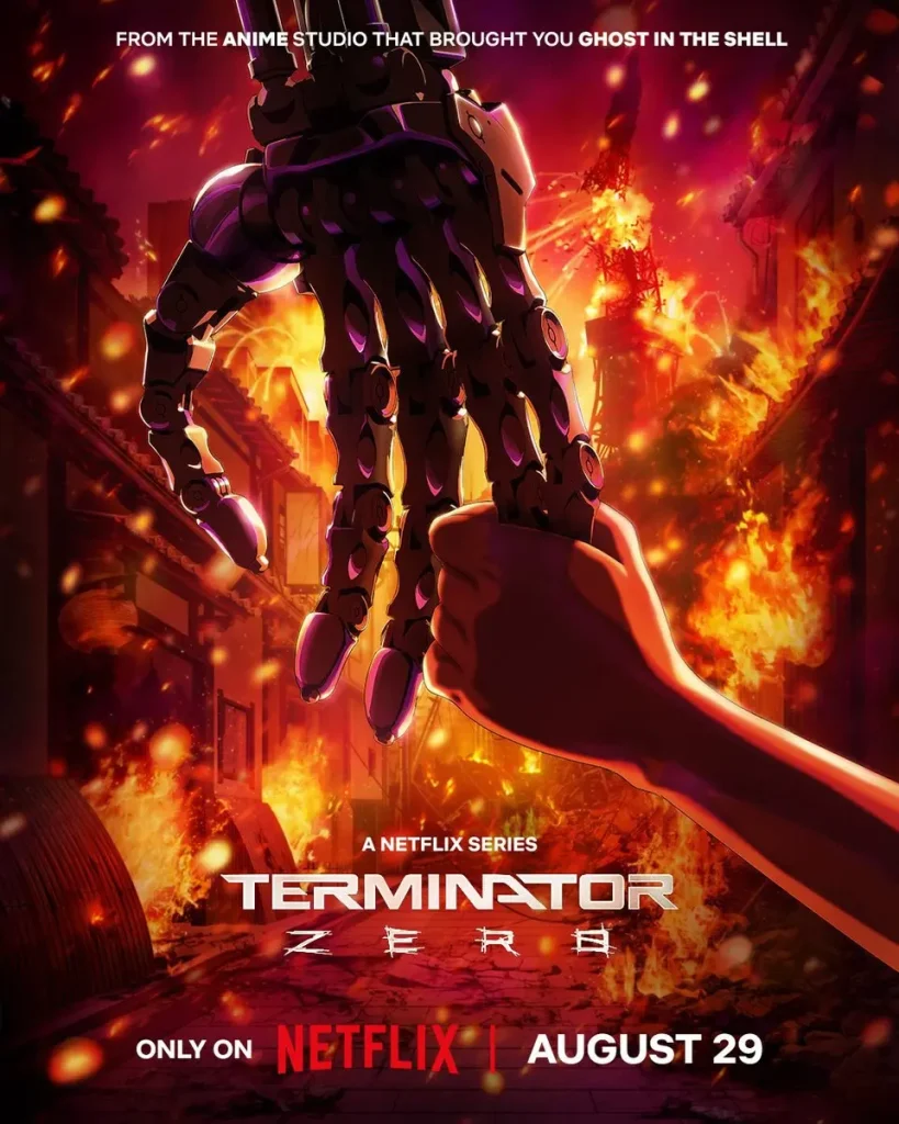 جدیدترین تریلر انیمه Terminator Zero و آخرین اخبار از این انیمه! 4 پوستر Terminator zero