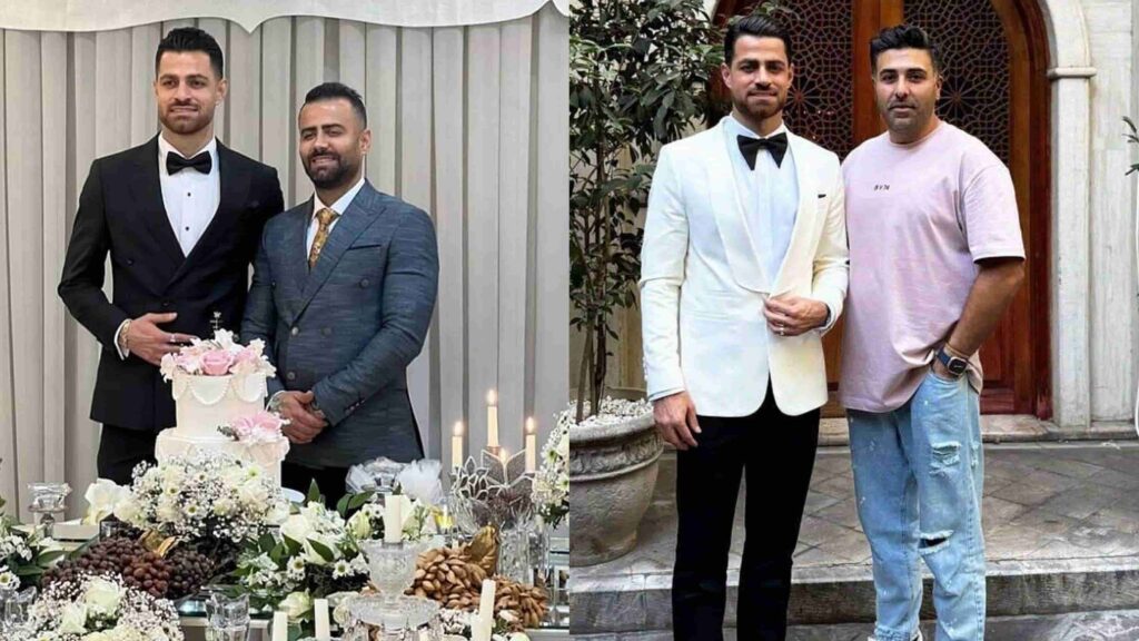 عروسی مجلل مرتضی پورعلی گنجی، در یکی از لوکس ترین تالار های تهران1403 1 فیلم عروسی مرتضی پورعلی گنجی