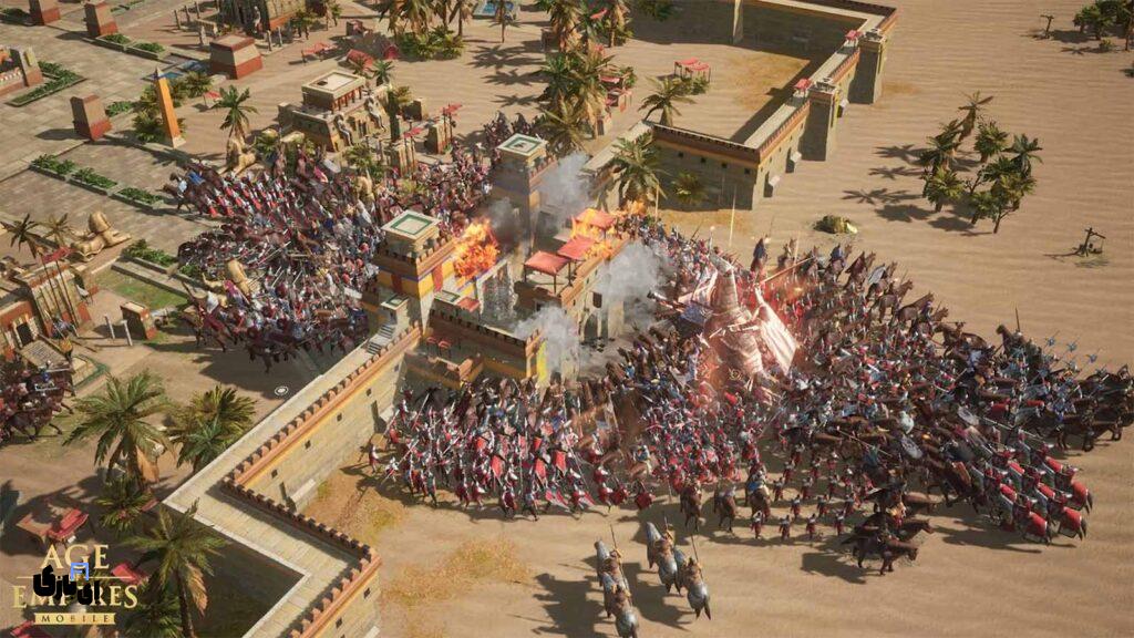 اینترو داریوش بزرگ در بازی Age of Empires Mobile آپدیت جدید 1403 2 دانلود بازی Age of Empires Mobile