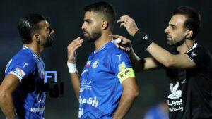 حمله طرفداران استقلال به محمدحسین مرادمند