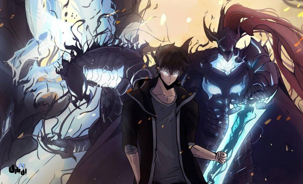 انیمه سولو لولینگ یکی از بهترین انیمه های اکشن 1 solo leveling best action anime 2024 1 1024x622 1