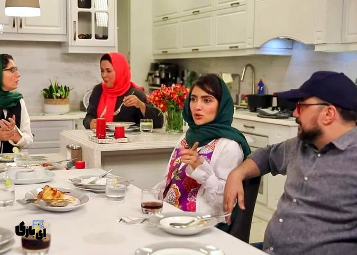 امیر سلیمانی و همسرش در شام ایرانی 1