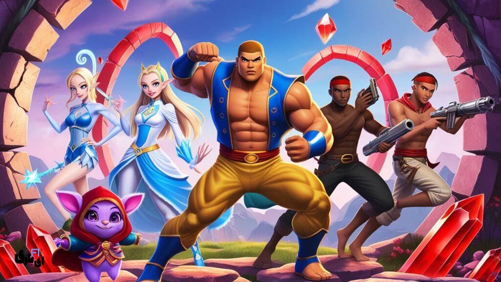 لیگ اف لجندز یا موبایل لجند - مقایسه با هم 7 بازی League of Legends: wild rift