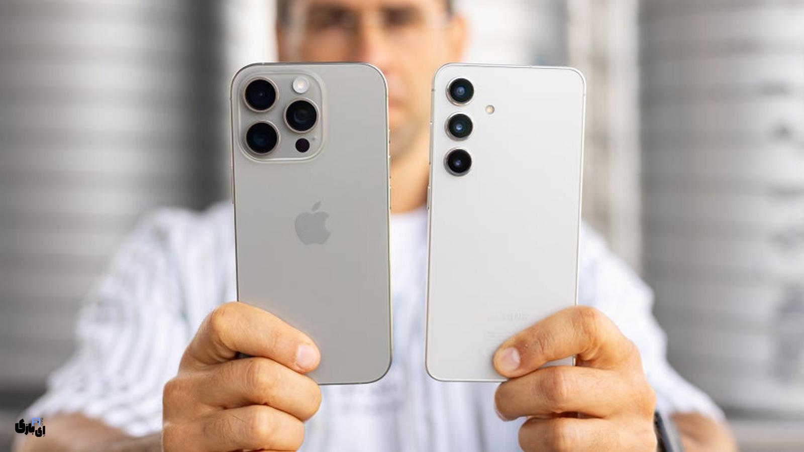 مقایسه گوشی آیفون ۱۶ پرومکس و گلکسی اس ۲۴ اولترا (Galaxy S24 Ultra) | رقابت بیوقفه اپل با گلکسی! 3 مقایسه ای میان مهم ترین ویژگیهای آیفون ۱۶ پرومکس و Galaxy S24 اولترا