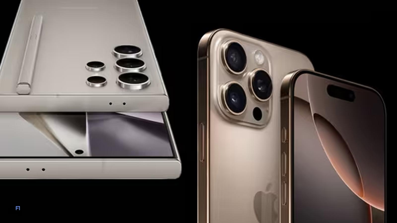 مقایسه گوشی آیفون ۱۶ پرومکس و گلکسی اس ۲۴ اولترا (Galaxy S24 Ultra) | رقابت بیوقفه اپل با گلکسی! 4 مقایسه ای میان مهم ترین ویژگیهای آیفون ۱۶ پرومکس و Galaxy S24 اولترا