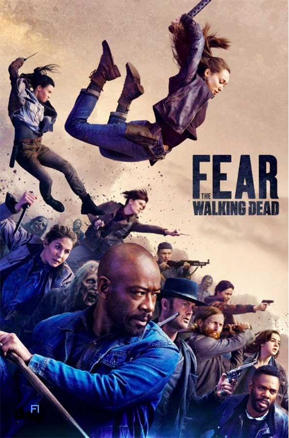 بهترین سریال های شبیه به سریال واکینگ دد با داستانهای پساآخرالزمانی 7 Fear the Walking Dead (ترس از واکینگ دد)