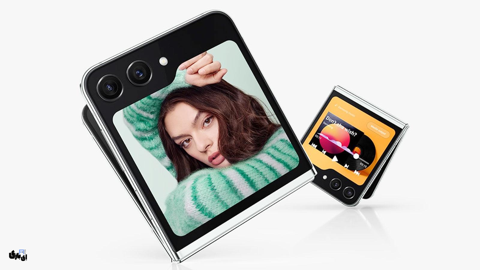 راهنمای خرید گوشی هوشمند تاشو + معرفی بهترین گوشیهای تاشو بازار سال 2024 7 2. Samsung Galaxy Z Flip 5