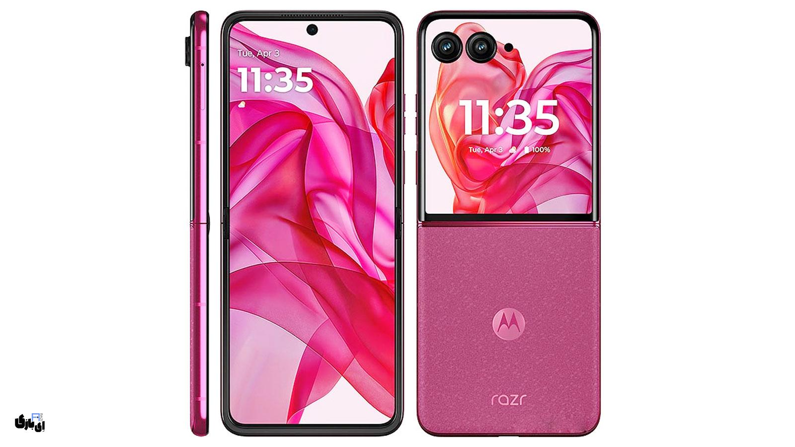 راهنمای خرید گوشی هوشمند تاشو + معرفی بهترین گوشیهای تاشو بازار سال 2024 8 3. Motorola Razr Plus 2024