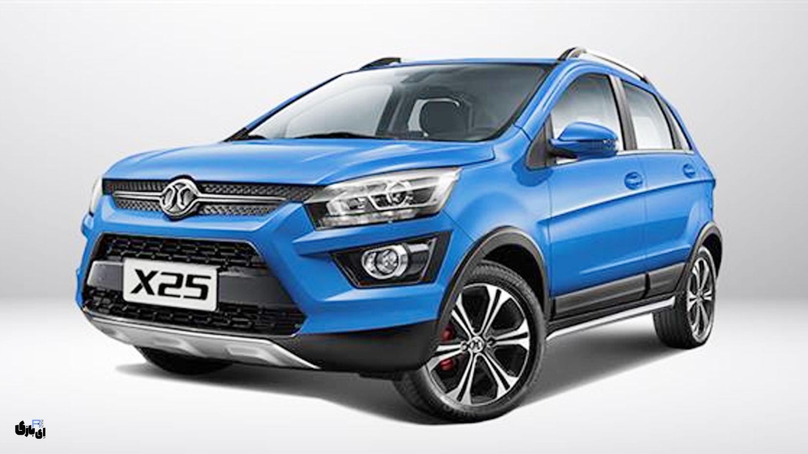 راهنمای خرید ماشین شاسی بلند تا 800 میلیون تومان در بازار ایران! 15 7. بایک X25 (BAIC X25)