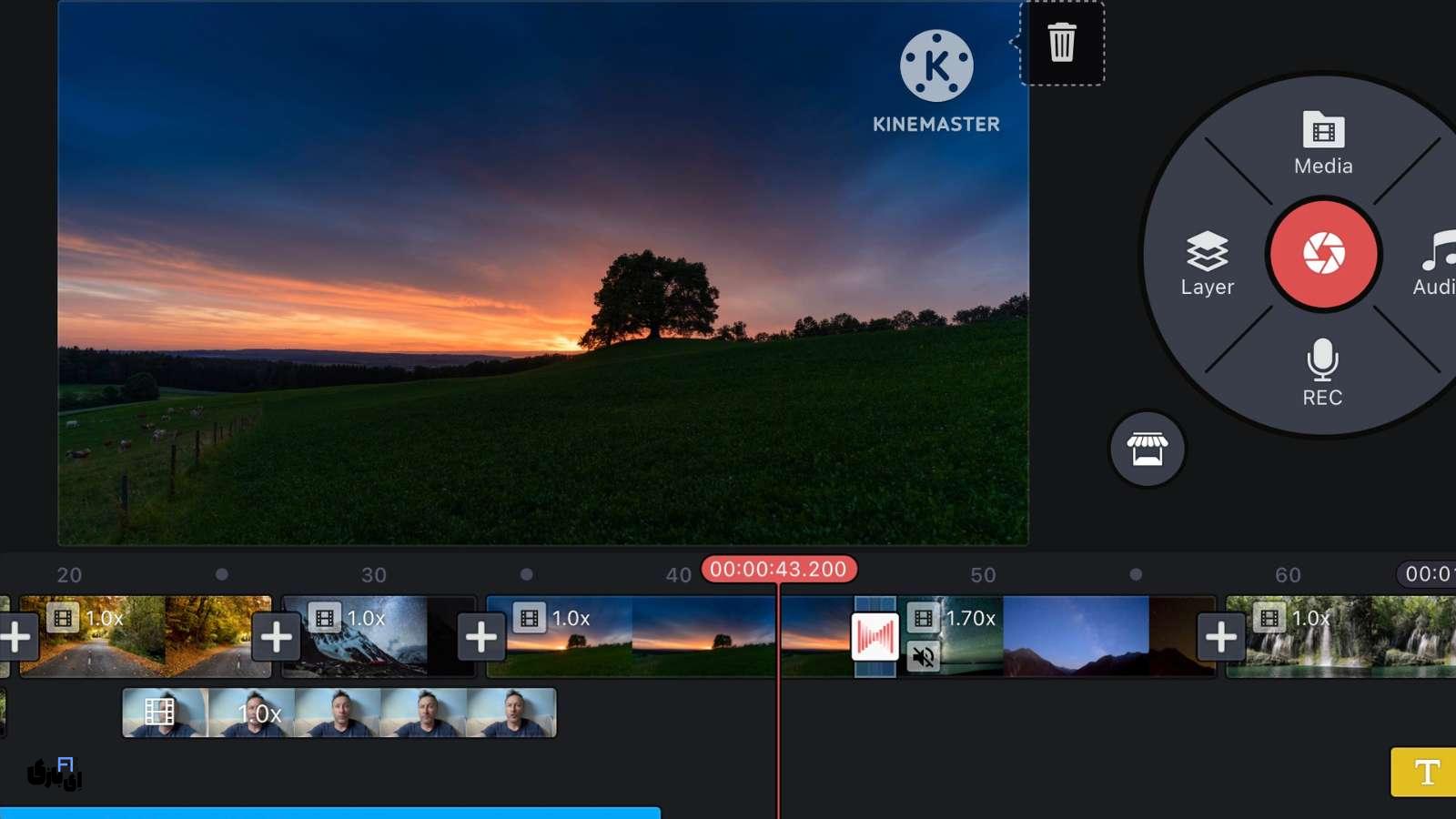 بهترین برنامه ادیت فیلم برای اندروید: ابزارهای حرفهای در گوشی شما 2 بهترین برنامه ادیت فیلم برای اندروید