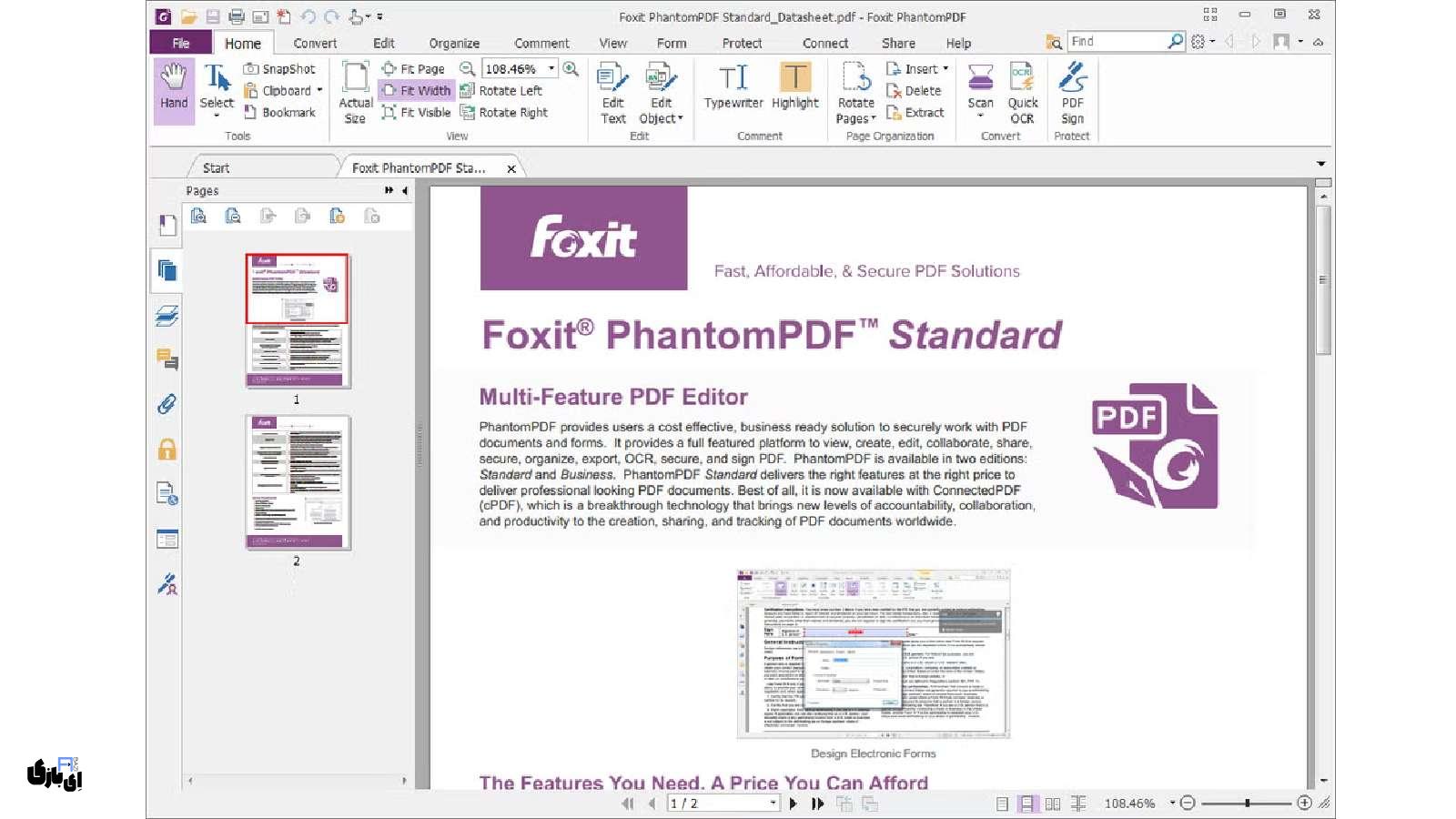 معرفی 10برنامه پی دی اف ساز برای آیفون: از اسکن تا ویرایش حرفهای 6 Foxit PDF Editor