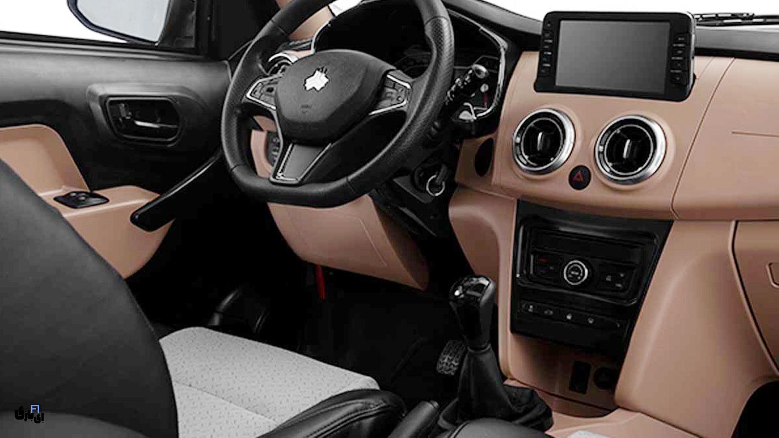 نقد و بررسی جامع اطلس سایپا G: رقیب تازهنفس در بازار هاچبکهای ایرانی 4 طراحی داخلی اطلس سایپا G