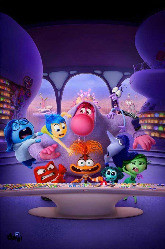 بهترین انیمیشنهای ۲۰۲۴ : از اینساید اوت 2 تا موانا 2 1 اینساید اوت ۲ (Inside Out 2)