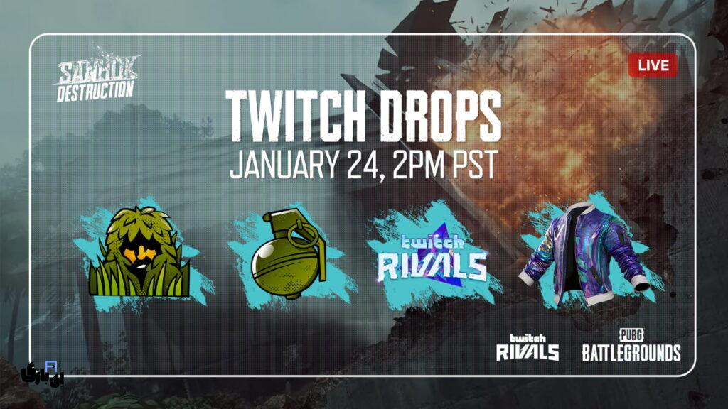 رقابت های نفسگیر PUBG در Twitch Rivals: سانهاک در آتش است! 2 PUBG در Twitch Rivals: رقابت بر سر تاج قهرمانی 1403