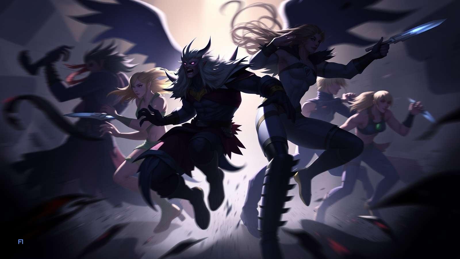 مقایسه لیگ اف لجندز با Dota 2: کدام یک بهتر است؟ 1 مقایسه لیگ اف لجندز با Dota 2: کدام یک بهتر است؟