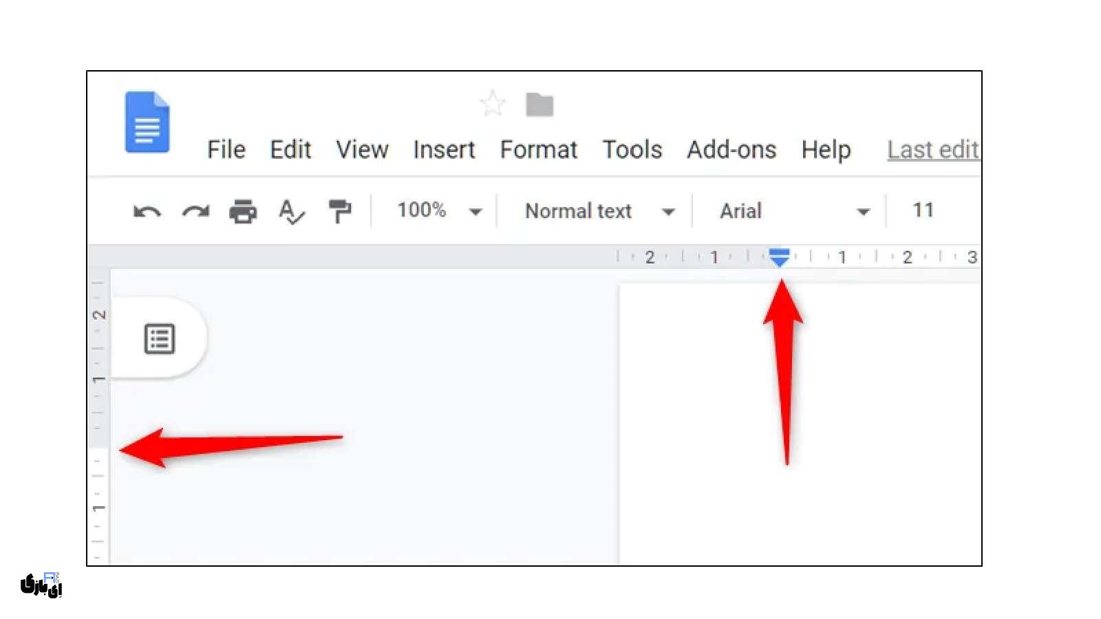 آموزش گوگل داک (Google Docs) | از مبتدی تا حرفهای! 24 کنترل حاشیه صفحه در گوگل داک