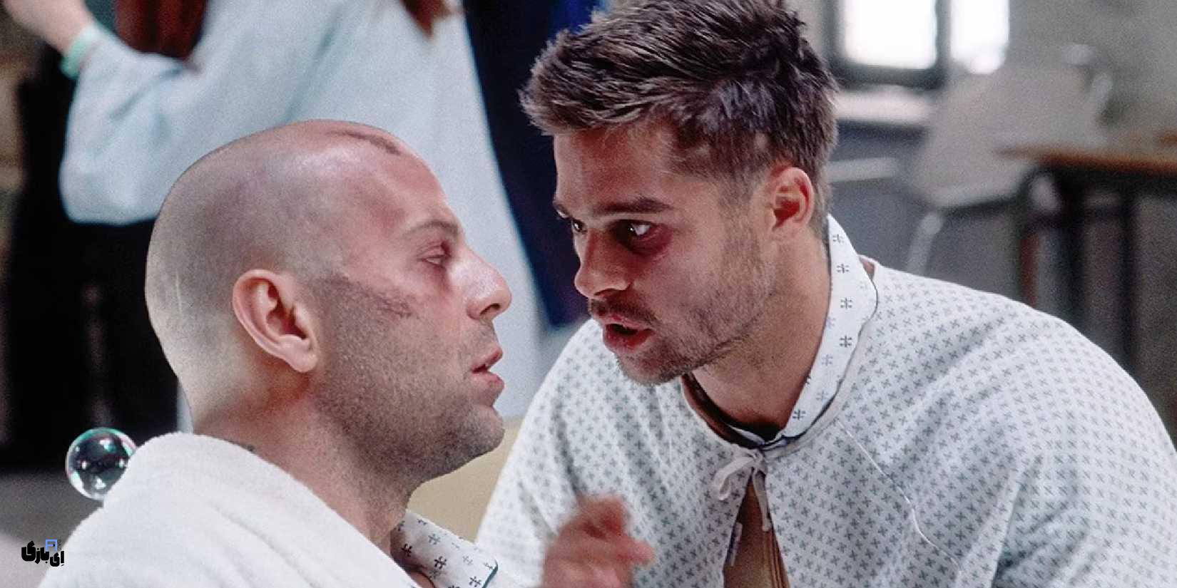 10 فیلمی که اگر از سریال Silo لذت بردید، باید ببینید! 9 bruce willis and brad pitt in 12 monkeys 1
