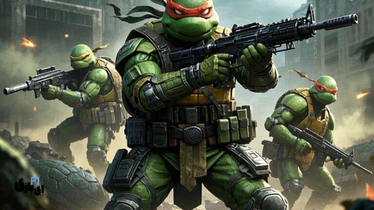 لاک پشت های نینجا در Call of Duty: Black Ops 6: ندای اتحاد!