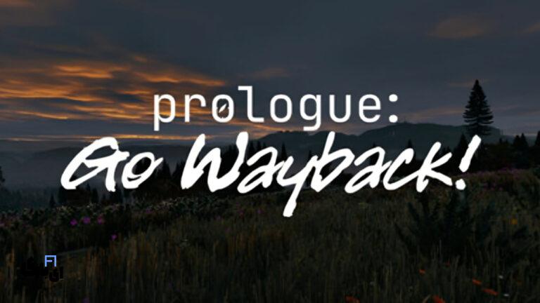 بازی !Prologue: Go Wayback: نگاهی به بازی جدید سازنده پابجی