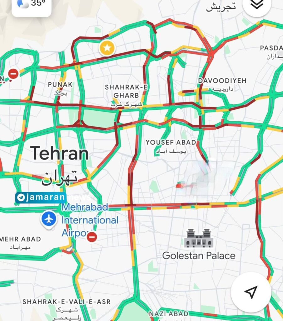 ۲۳ بهمن ۱۴۰۳؛ تهران برق ندارد! 1 photo 2025 02 11 21 24 50