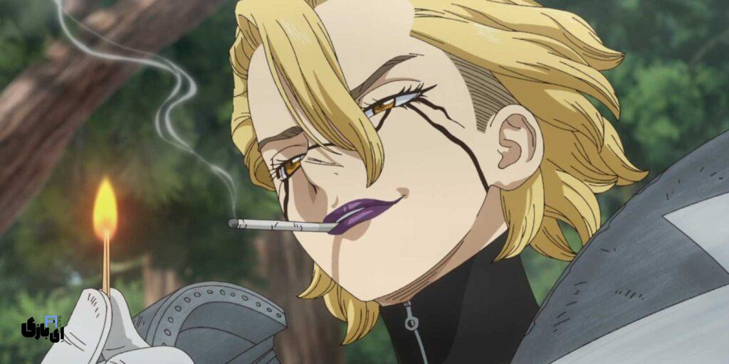 قویترین شخصیتهای Dr. Stone؛ چه کسی در فصل 4 قدرت مطلق را در دست دارد؟ 8 stanley snider lights a cigarette