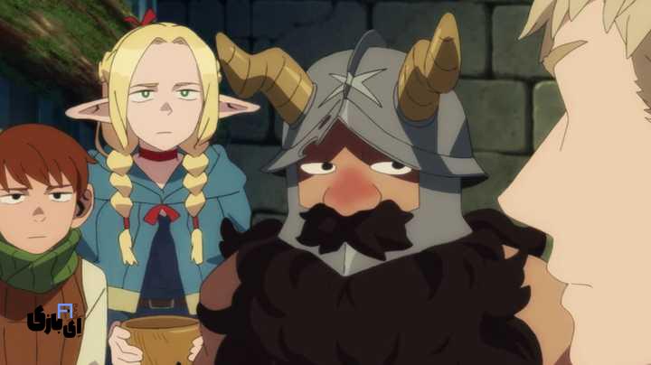 10 انیمه ماجراجویی برتر که نباید از دست بدهید! 9 delicious in dungeon e03 the group staring at laios