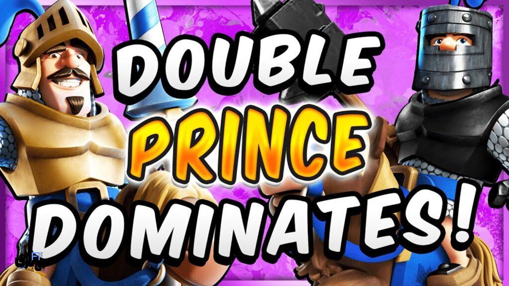 بهترین دک ها برای کلش رویال: معرفی قدرتمندترین ترکیبها برای پیروزی در نبردها 8 دک دابل پرینس