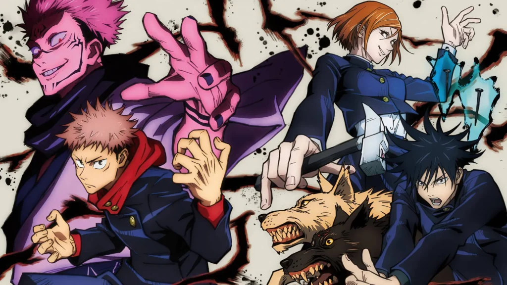رتبه بندی بهترین انیمه های تاریخ؛ مروری بر شاهکارهای دنیای انیمه 4 2021 11 jujutsu kaisen anime characters 66cc7d0d2b5676090d024b59