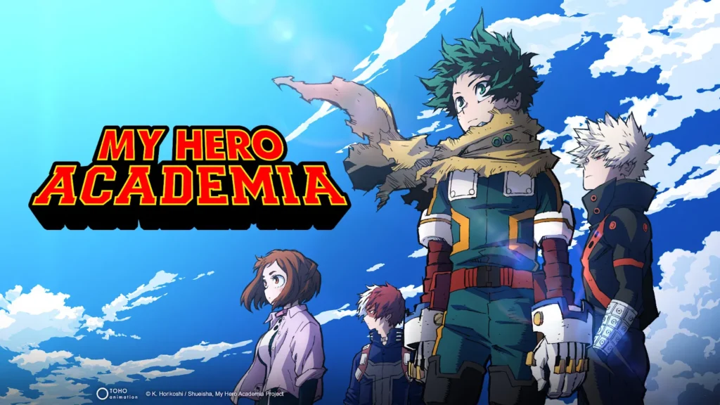 بهترین انیمه های Shonen در 10 سال گذشته که نباید از دست بدی! 2 My Hero Academia