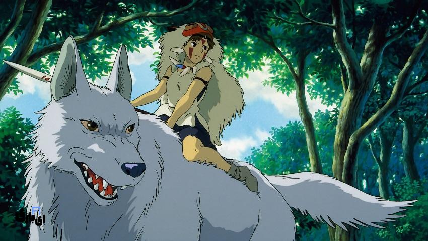 معرفی بهترین انیمههای میازاکی که باید ببینید | جادوی بیپایان استودیو جیبلی 9 Princess Mononoke