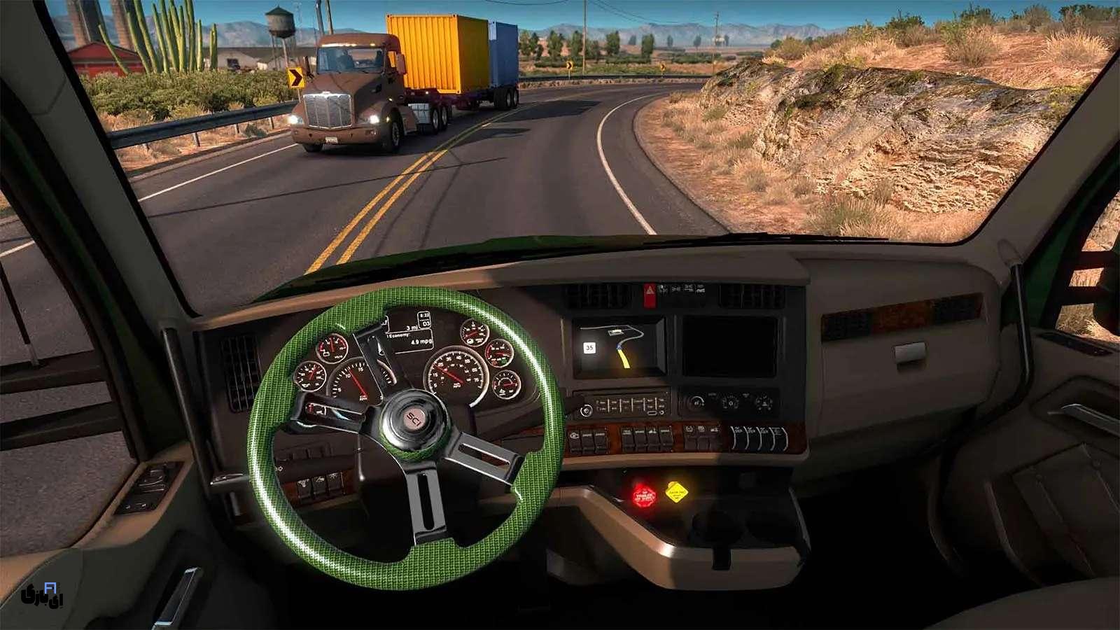 بازی شبیه ساز مسافرت طولانی؛ تجربهای بینظیر از سفر 2025 15 American Truck Simulator