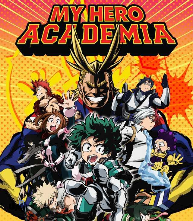 معرفی بهترین انیمههای محبوب جدید با داستانهایی متفاوت و گرافیکی خیرهکننده 9 my hero academia anime poster TLDR vertical