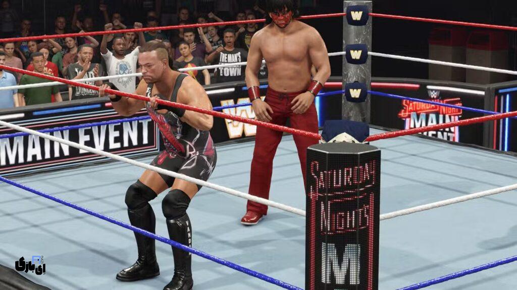آموزش استفاده از حرکات Springboard و Dive در WWE 2K25